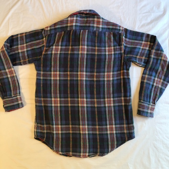 Polo Ralph Lauren Relaxed Fit Double Thick Plaid Button-Up Shirt Size XS - Picture 2 of 6